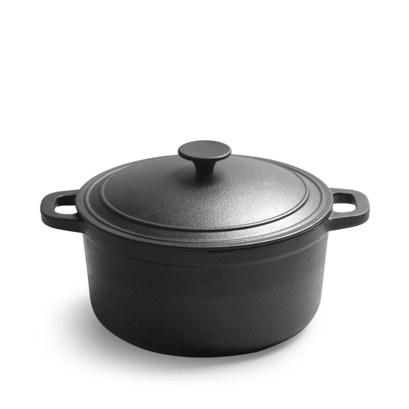 Enamel cast iron casserole / dutch oven