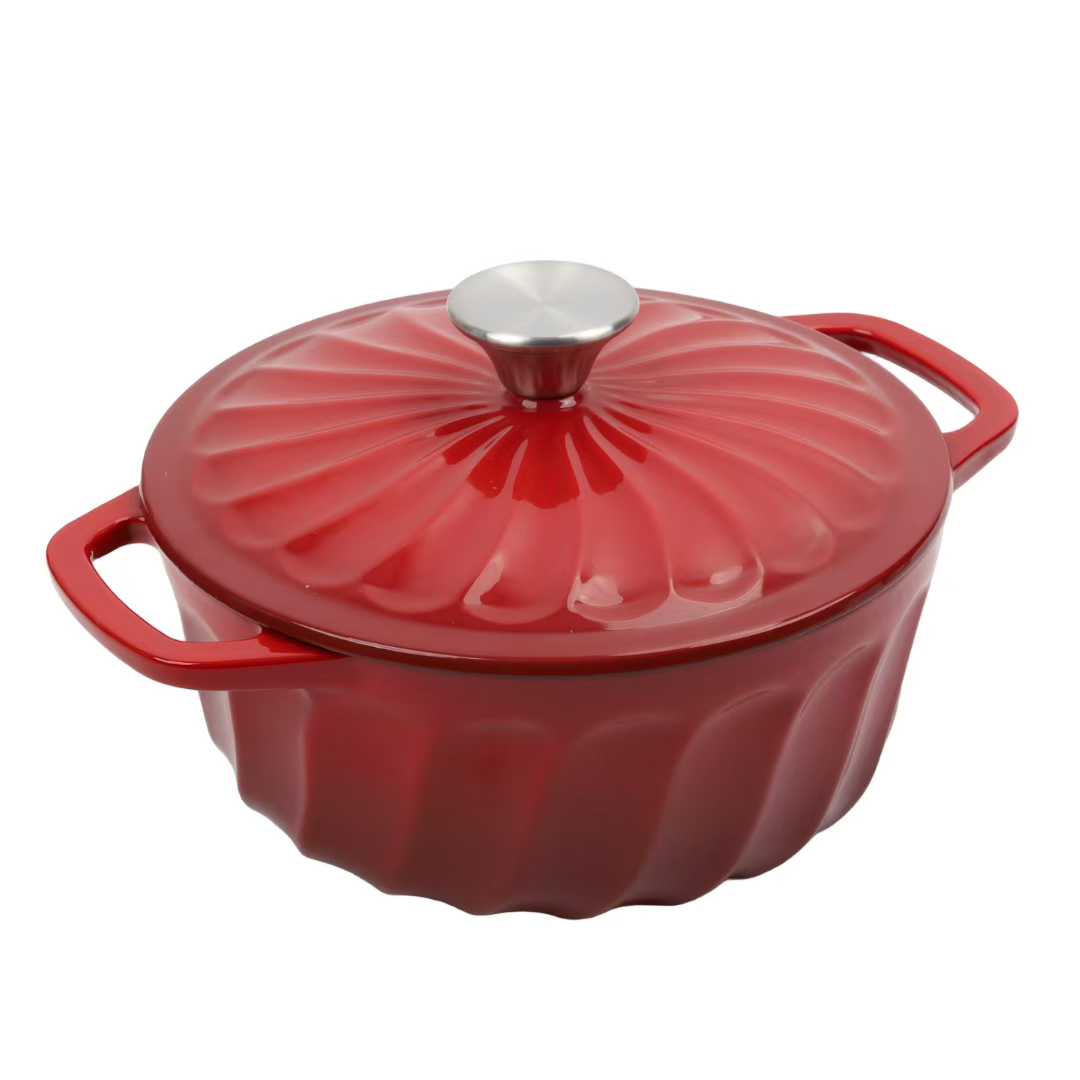 22cm Enamel Cast Iron Dutch Oven