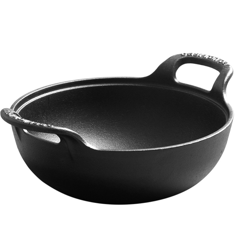 Pre-seasoned Cast Iron Balti Dish