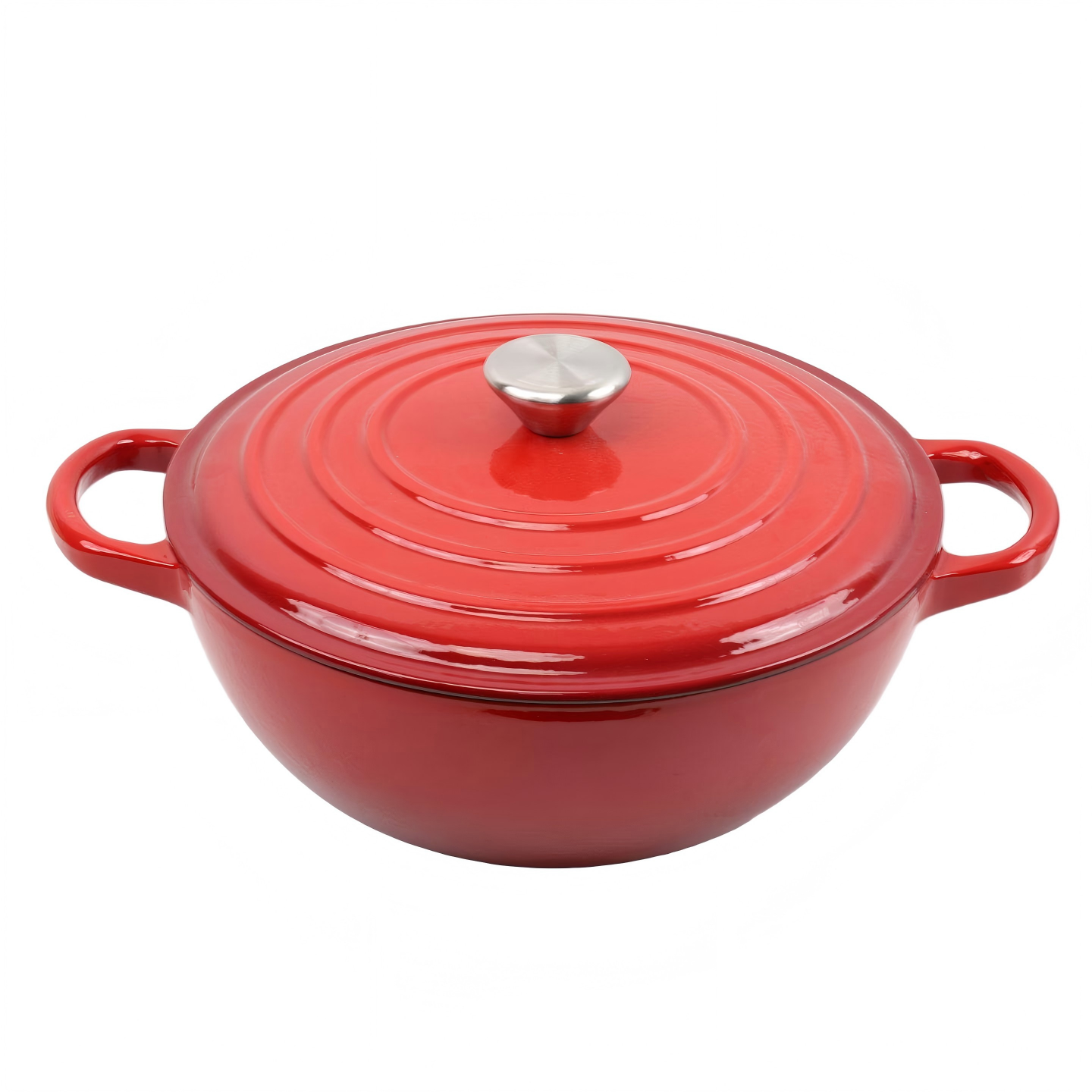 26cm Enamelled Cast Iron Dutch Oven Pot with Lid