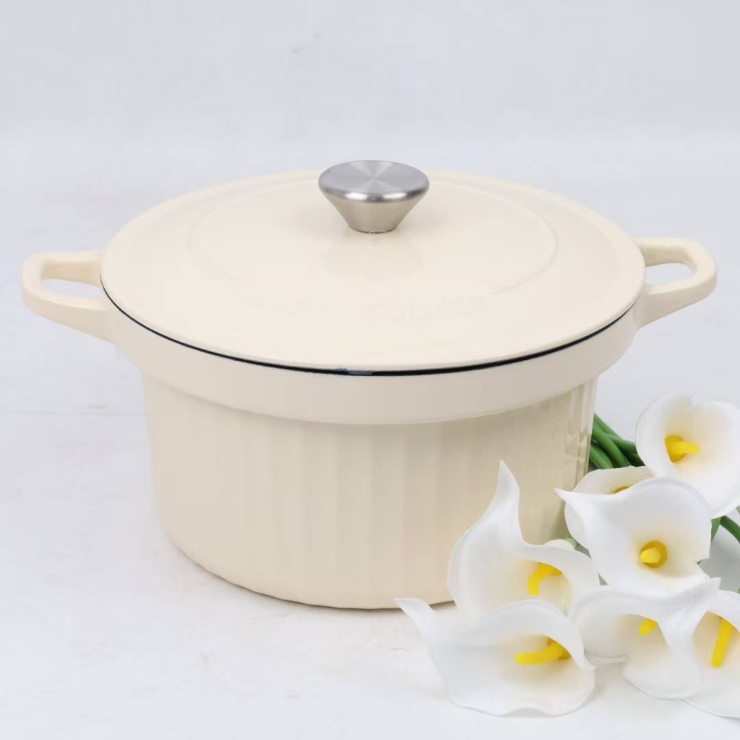 24cm enamel cast iron dutch oven